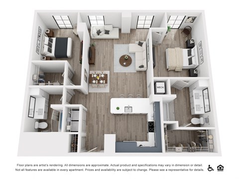B14 bedroom floorplan